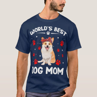 Camiseta Mejor recuerdo del Día de la Madre en Corgi Perro 