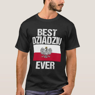 Camiseta Mejor Regalo De Abuelo Polaco De Dziadziu Para Hom