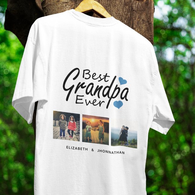 Camiseta Mejor Regalo de Collage de fotos con el nombre de  (Subido por el creador)