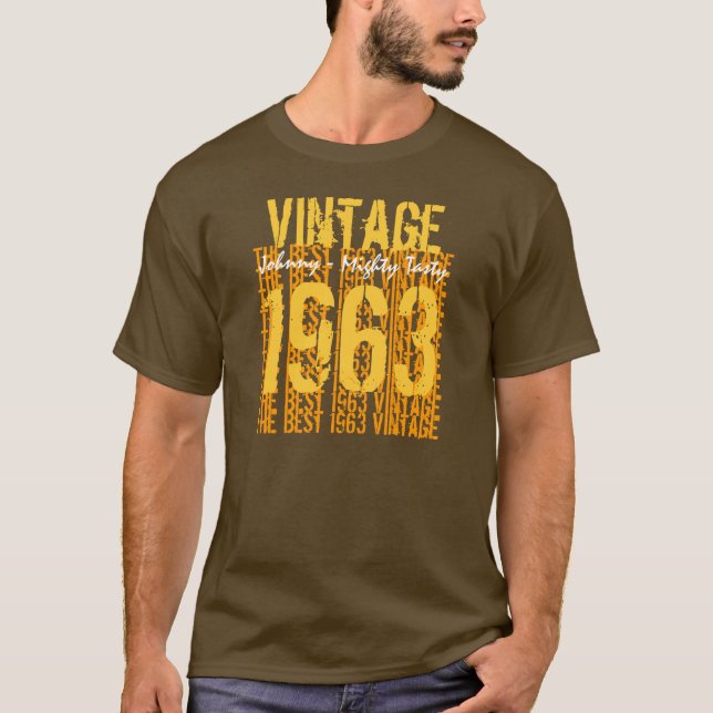 Camiseta Mejor regalo de cumpleaños 1963 (Anverso)