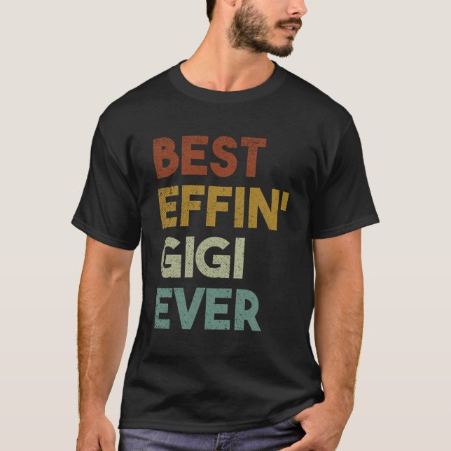 Camiseta Mejor regalo de Efin Gigi para la abuela (Anverso)