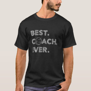 Camiseta Mejor regalo de entrenador de básquetbol Shirt Bas