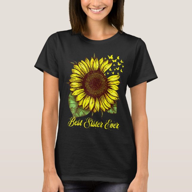 Camiseta Mejor regalo de girasol de Hermandad (Anverso)