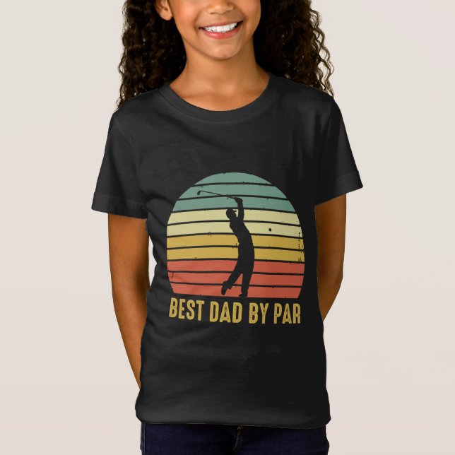 Camiseta Mejor regalo de golf para hombres padre de Par Fun (Anverso)