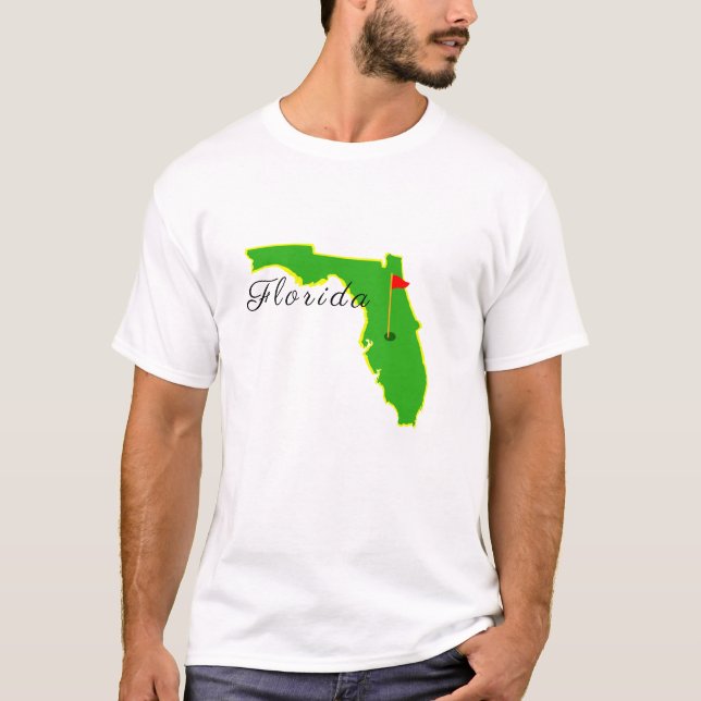Camiseta Mejor regalo de golf para menores de 25 años, Flor (Anverso)