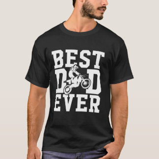 Camiseta Mejor Regalo De Papá Para Motocross De Bikers Suci
