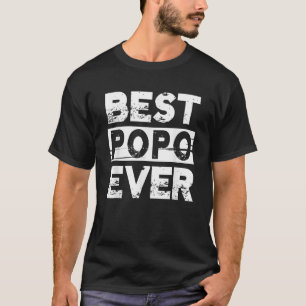 Camiseta Mejor regalo de Popo para los hombres del Día del 