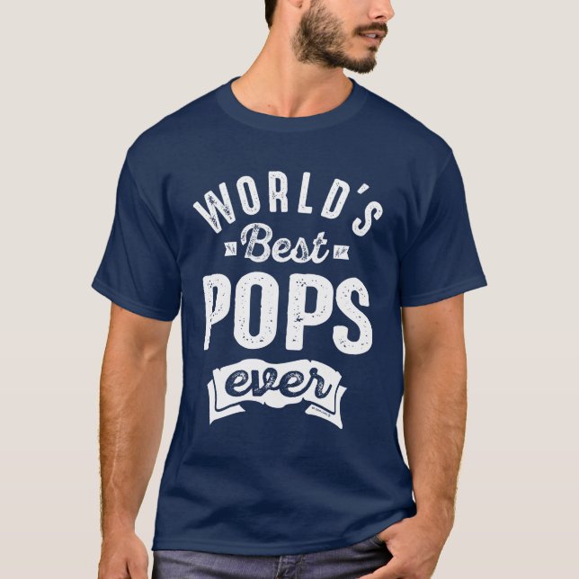 Camiseta Mejor Regalo de Pops (Anverso)