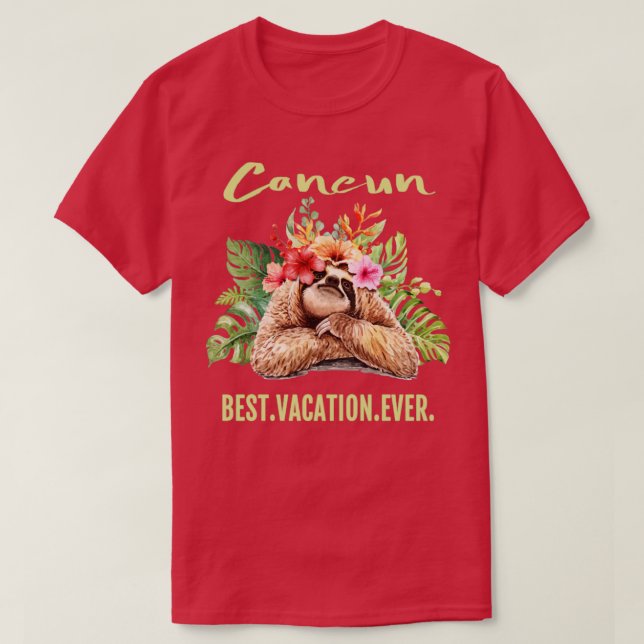 Camiseta Mejor regalo de recuerdo de las mejores vacaciones (Diseño del anverso)