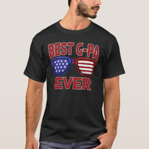 Camiseta Mejor regalo del Día del Padre del Abuelo de la Ba