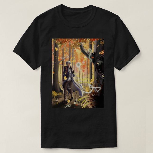Camiseta Mejor regalo japonés de Mushishi Manga para la pel (Diseño del anverso)