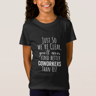 CAMISETA MEJOR REGALO PARA ABANDONAR COLABORADORES