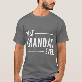 Camiseta Mejor regalo para el mejor abuelo