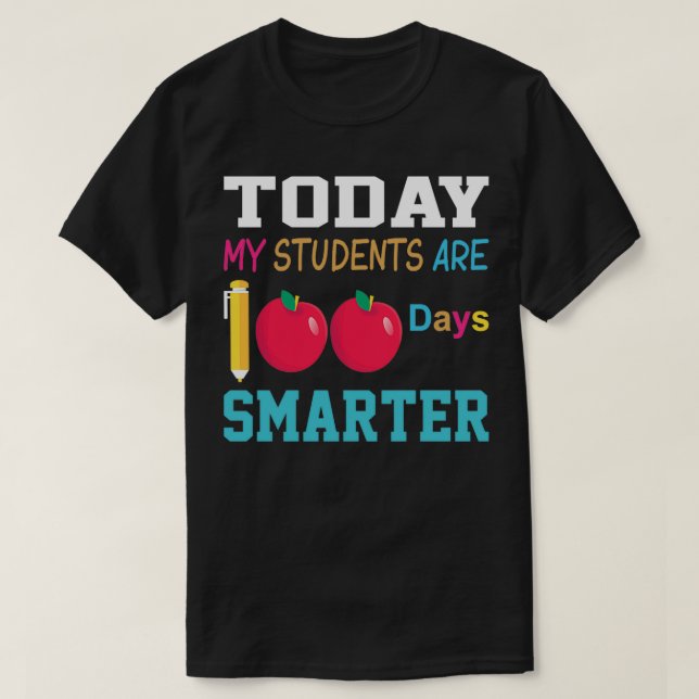 Camiseta mejor regalo para los 00 días de escuela (Diseño del anverso)
