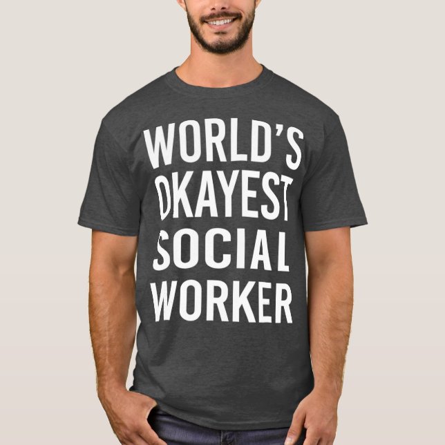 Camiseta Mejor regalo para los trabajadores sociales más af (Anverso)
