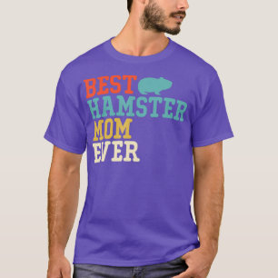 Camiseta Mejor Regalo Retro De HAMSTER Mom De Siempre Graci