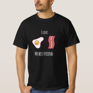 Camiseta Mejor relación de amor amistad amigos amistad