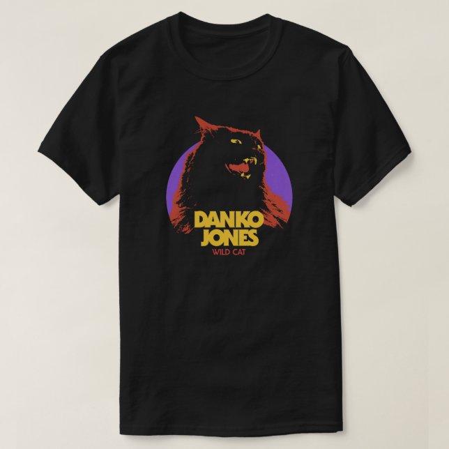Camiseta Mejor Retro Clásico Danko Jones Diseño Esencial T- (Diseño del anverso)