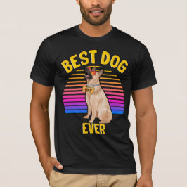 Camiseta Mejor retro de perro pastor alemán