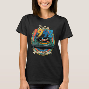 Camiseta Mejor Retro Del Grabador Vinil De 1942 Jugador 80º