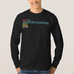 Camiseta Mejor retro vintage de mamá de ligador norteameric