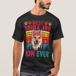 Camiseta Mejor Retro Vintage Madre Inu Shiba Jamás Perro Cu