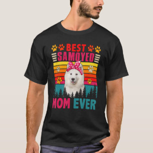 Camiseta Mejor Retro Vintage Mamá Jamás Cabeza De Perro Cut