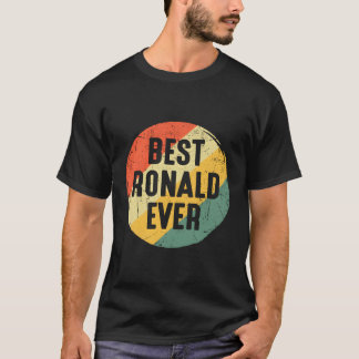 Camiseta Mejor Ronald De La Historia Para Ronald Name