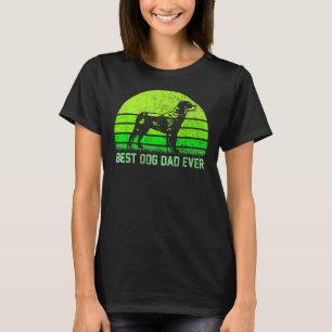 Camiseta Mejor Rottweiler Dog Dad Ever Silhouette Sunset