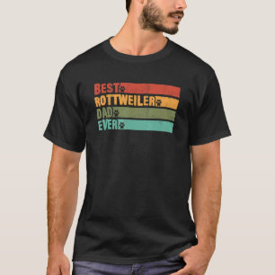 Camiseta Mejor Rottweiler Papá Nunca Dueño De Perro Rottie