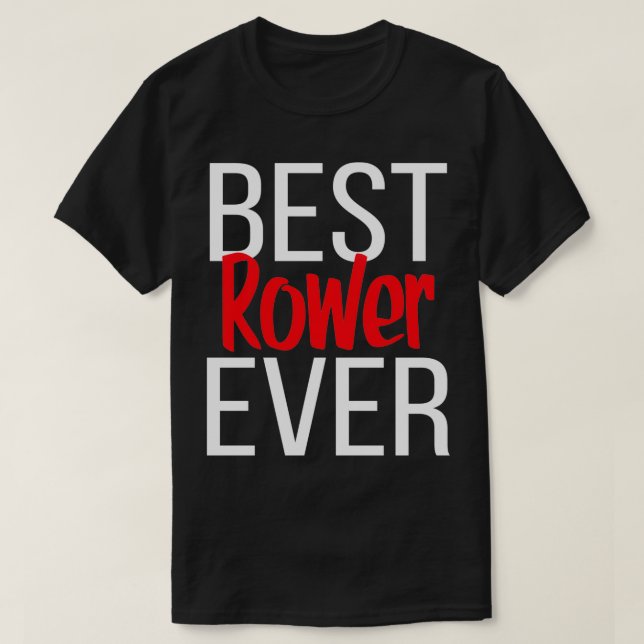Camiseta Mejor Rower Ever 6 (Diseño del anverso)