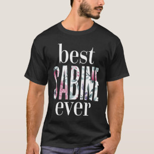 Camiseta Mejor Sabine Nombre Sabine