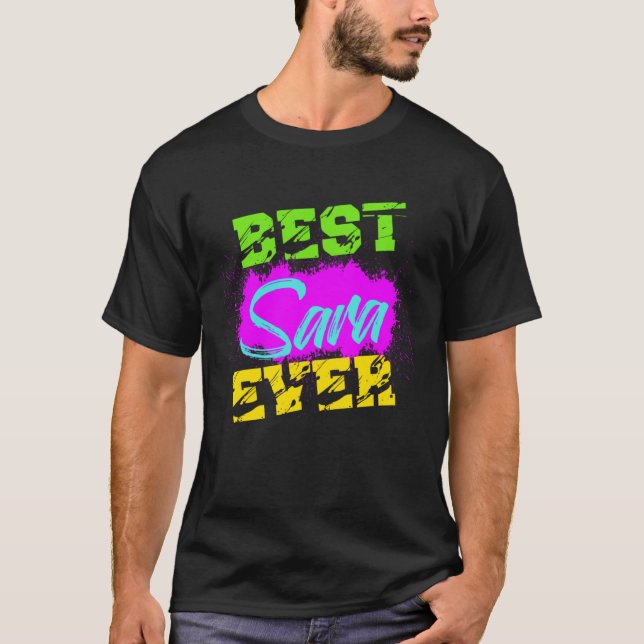 Camiseta Mejor Sara Ever (Anverso)