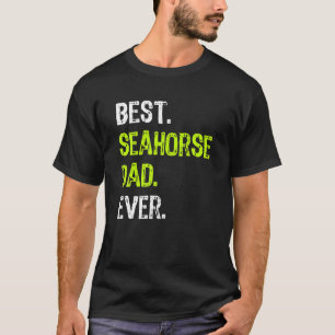 Camiseta Mejor SEAHORSE PADRE Papá del Día del Padre