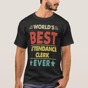 Camiseta Mejor secretario de asistencia del mundo  1