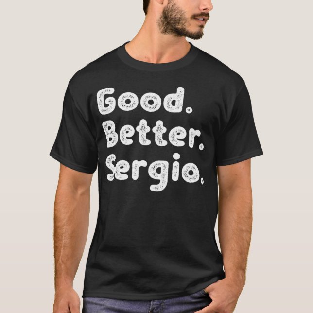 Camiseta Mejor Sergio (Anverso)