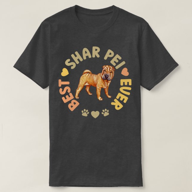 Camiseta Mejor Shar Pei (Diseño del anverso)