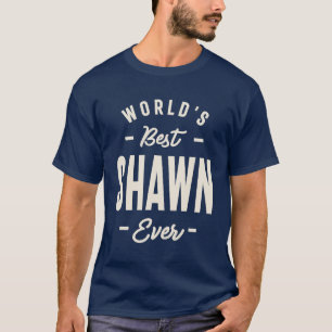 Camiseta Mejor Shawn del Mundo - Shawn Name