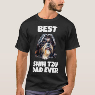 Camiseta Mejor Shih Tzu Dad
