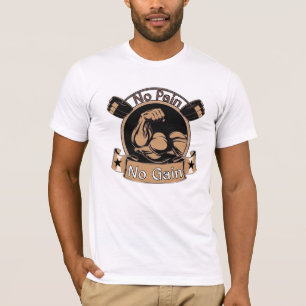 Camiseta Mejor Sin Dolor Ni Ganancia De Tamisetas Motivacio