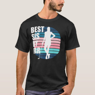 Camiseta Mejor Sis By Par Golf Birthday Golf Sister Femenin