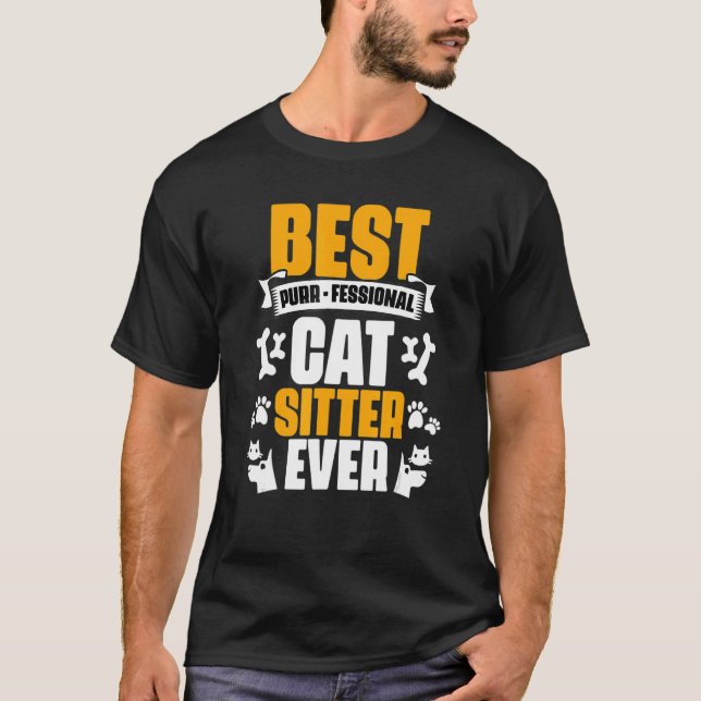 Camiseta Mejor sitio para gatos de todos los Mascotas de an (Anverso)