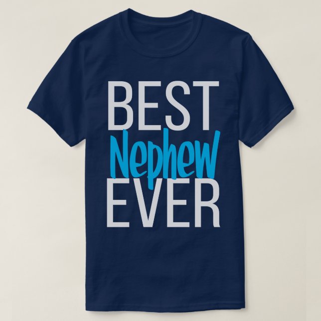 Camiseta Mejor sobrino de la historia 3 (Diseño del anverso)