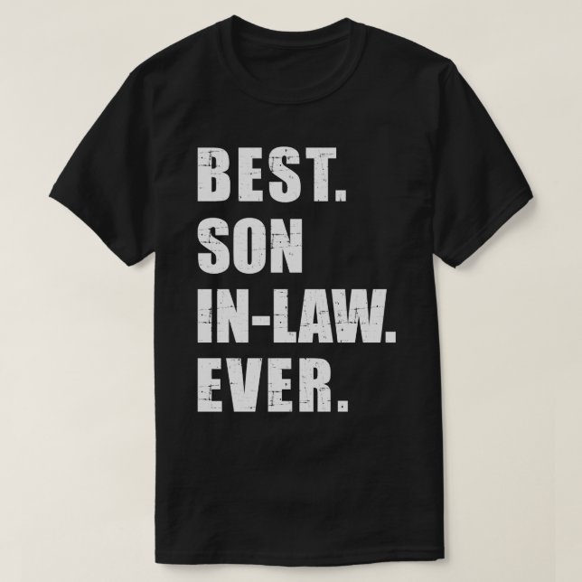 Camiseta Mejor soninlaw (Diseño del anverso)