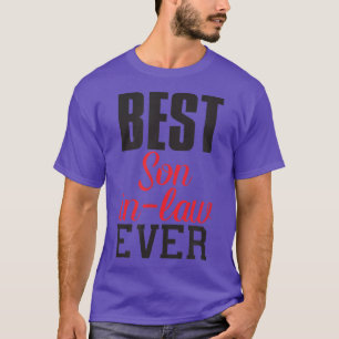 Camiseta Mejor soninlaw siempre divertido regalo soninlaw m