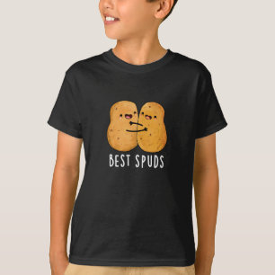 Camiseta Mejor Spuds Funny Mejor Buddies Potato Pun Dark BG