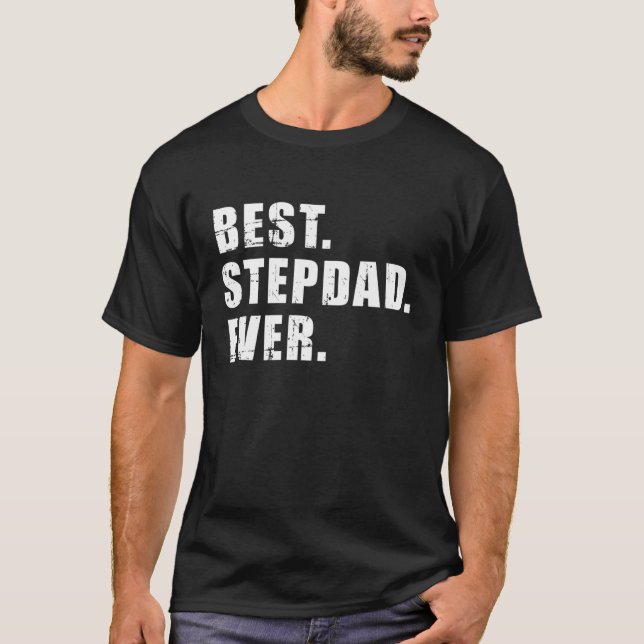 Camiseta Mejor Stepdad (Anverso)