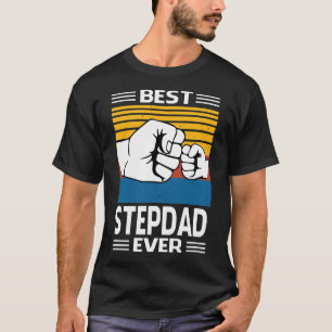 Camiseta Mejor STEPDAD Día del Padre Vintage