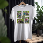 Camiseta Mejor Stepdad Hasta La Fotos<br><div class="desc">La mejor camiseta personalizada de Stepdad - perfecta para el día del padre o el cumpleaños del padre. La plantilla de fotos está configurada para que usted cree su propio collage de fotos único con 4 de sus fotos familiares favoritas. Las fotos están divididas con la frase "mejor padrino de...</div>