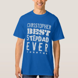Camiseta Mejor STEPDAD jamás Grunge Texto divertido B12G